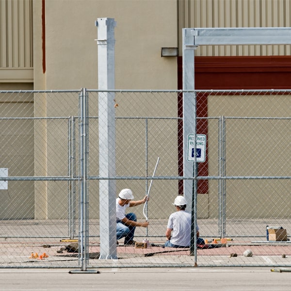 how long can i lease the temporary fence for my building site or event in Pelham